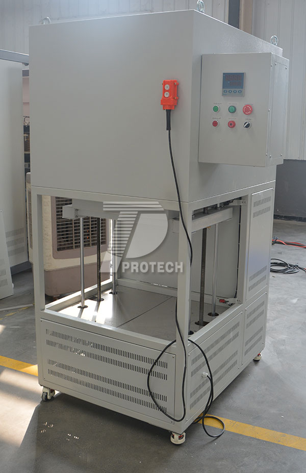 1600 ℃ lifting bell jar furnace