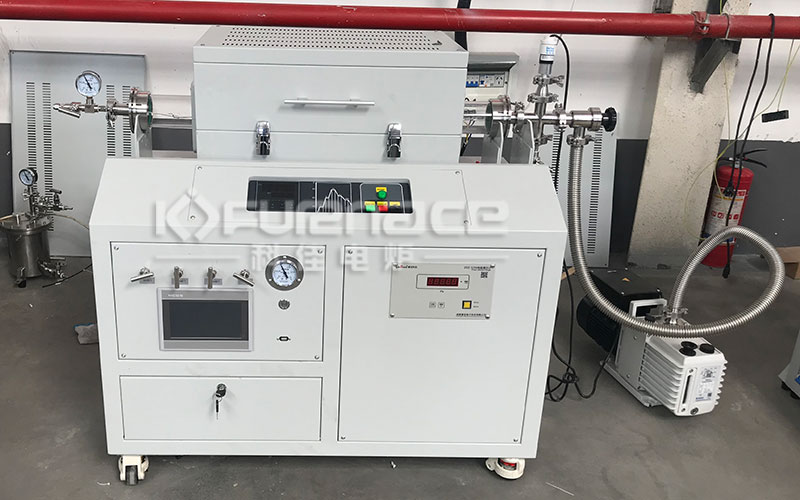 Touchscreen version of 1200 ℃ CVD furnace (click on the image to view product details)