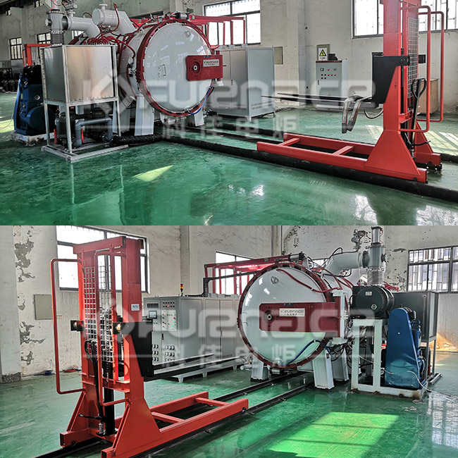 Industrial vacuum ceramic sintering furnace (click on the picture to view product details)