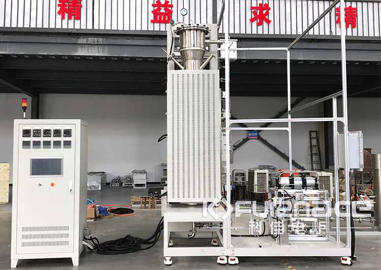 Customized large vertical tube furnace (click on the image to view product details)