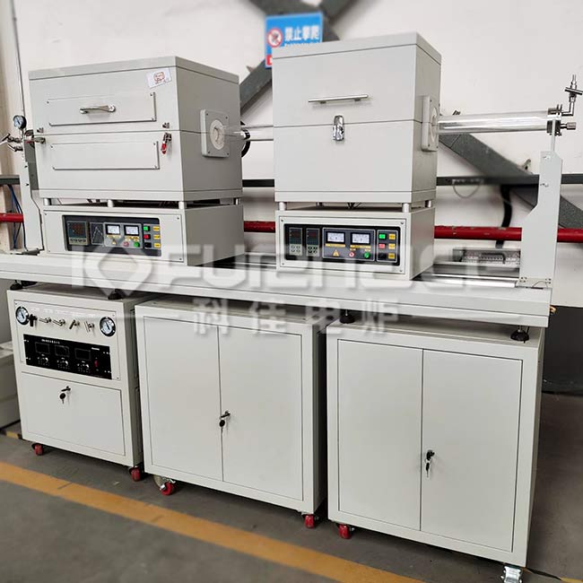 Customized dual body CVD electric furnace (click on the image to view product details)